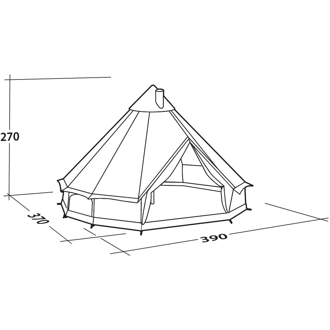Robens Klondike PRS Tent - Dark Green 2 Robens Klondike PRS Tent - Dark Green - Afbeelding 2