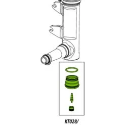 Cannondale Schrader Plug Kit KT028/ For Lefty XLR/PBR And New Hybrid Forks