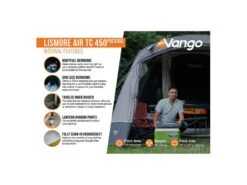 Vango Opblaasbare Tent Lismore Air Tc 450 Package -Sportserie Winkel 19 4 vango opblaasbare tent lismore air tc 450 package eigenschappen binnenkant tetlisatc000001