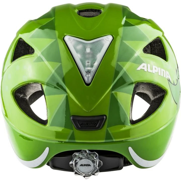 Alpina Ximo Flash Kinder-Fietshelm - Green Dino 3 Alpina Ximo Flash Kinder-Fietshelm - Green Dino - Afbeelding 3