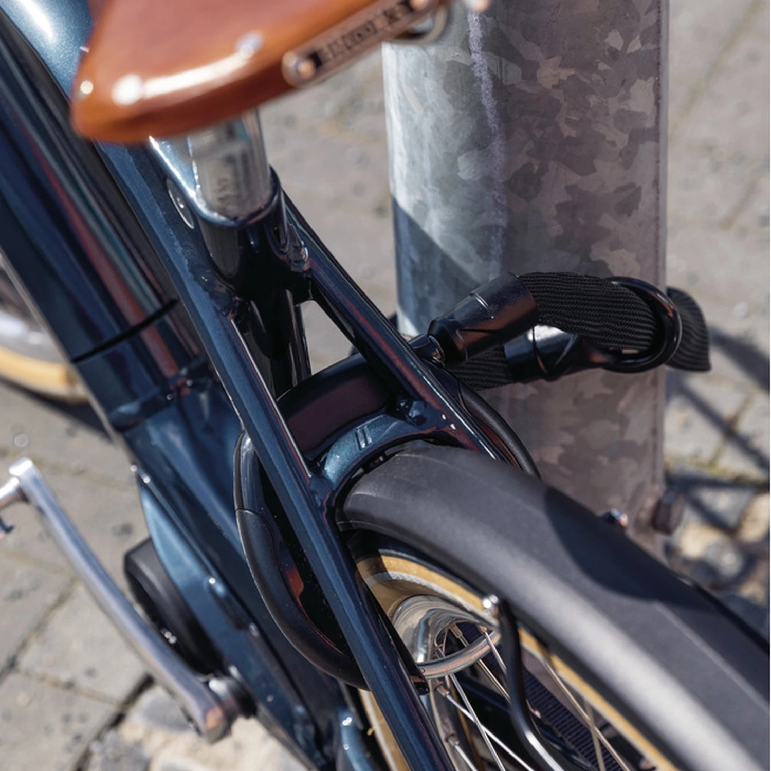 ABUS Ivytex Adaptor Chain ACH IVY 6KS - 100cm - Black 2 ABUS Ivytex Adaptor Chain ACH IVY 6KS - 100cm - Black - Afbeelding 2