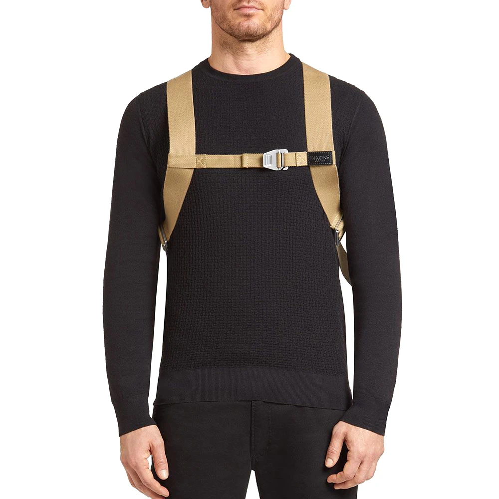 BROOKS ENGLAND Brooks Pickwick Cotton Canvas Rugzak - 26L - Goose Beak/maroon 9 BROOKS ENGLAND Brooks Pickwick Cotton Canvas Rugzak - 26L - Goose Beak/maroon - Afbeelding 9