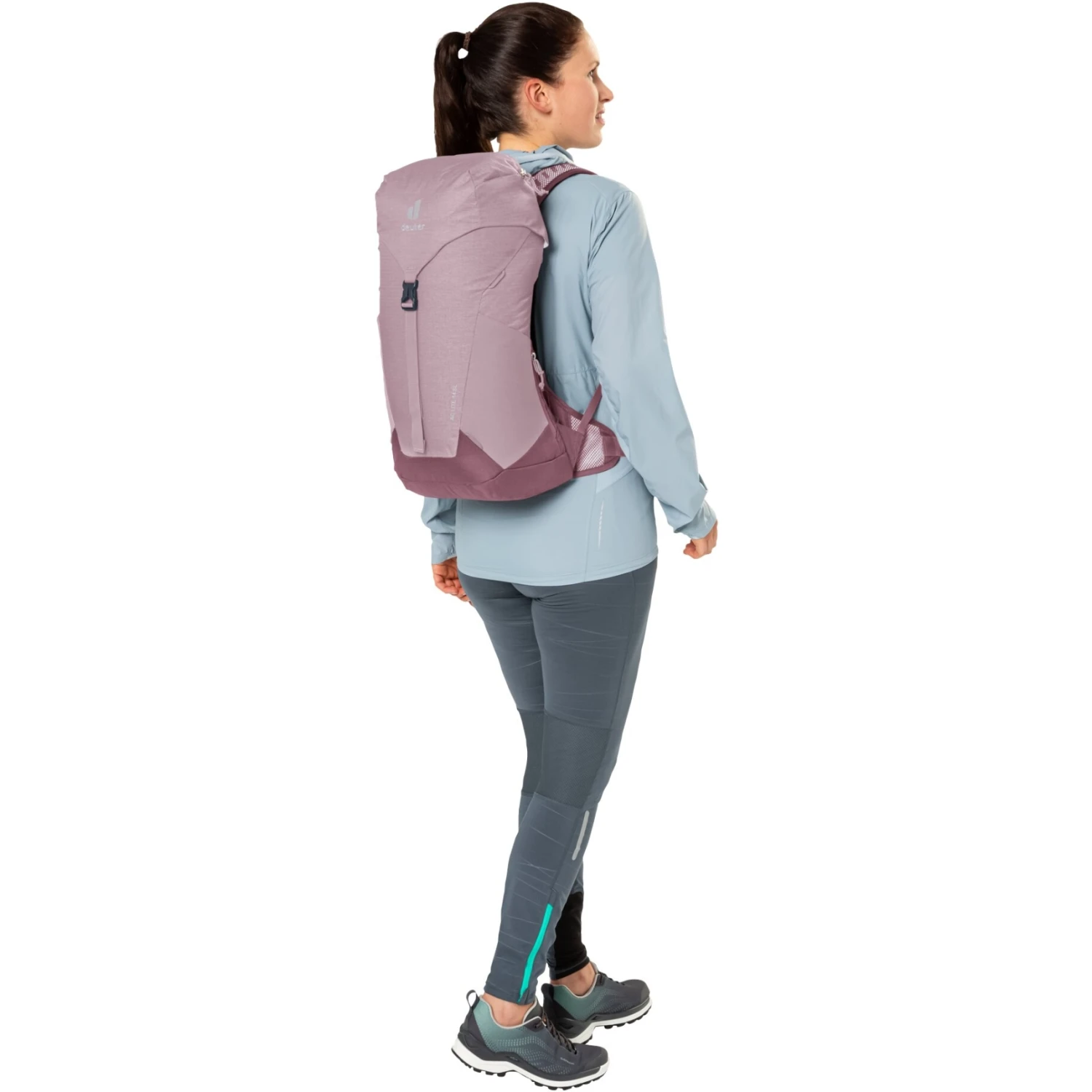 Deuter AC Lite 14 SL Dames Rugzak - Grape-aubergine 2 Deuter AC Lite 14 SL Dames Rugzak - Grape-aubergine - Afbeelding 2