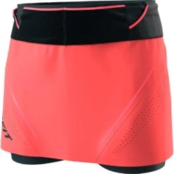 Dynafit Ultra 2in1 Skirt Dames - Hot Coral