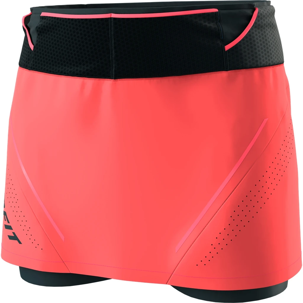 Dynafit Ultra 2in1 Skirt Dames - Hot Coral 1 Dynafit Ultra 2in1 Skirt Dames - Hot Coral