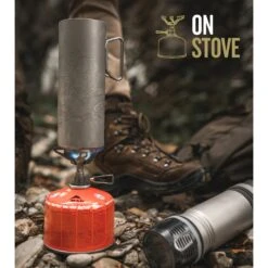 Grayl UltraPress Purifier Titanium Fles Met Waterfilter - 500ml - Desert Tan -Sportserie Winkel grayl ultrapress purifier titanium bottle with water filter 500ml 7 1494958