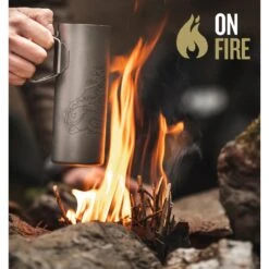 Grayl UltraPress Purifier Titanium Fles Met Waterfilter - 500ml - Desert Tan -Sportserie Winkel grayl ultrapress purifier titanium bottle with water filter 500ml 9 1494960