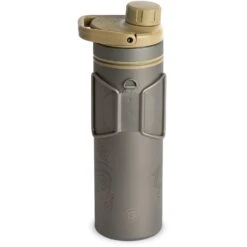 Grayl UltraPress Purifier Titanium Fles Met Waterfilter - 500ml - Desert Tan -Sportserie Winkel grayl ultrapress purifier titanium bottle with water filter 500ml destert tan 4 1494971