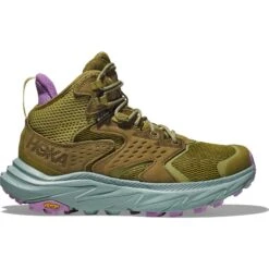 Hoka Anacapa 2 Mid GTX Wandelboots Dames - Green Moss / Agave -Sportserie Winkel hoka anacapa 2 mid gtx womens hiking shoes green moss agave 6 1501963