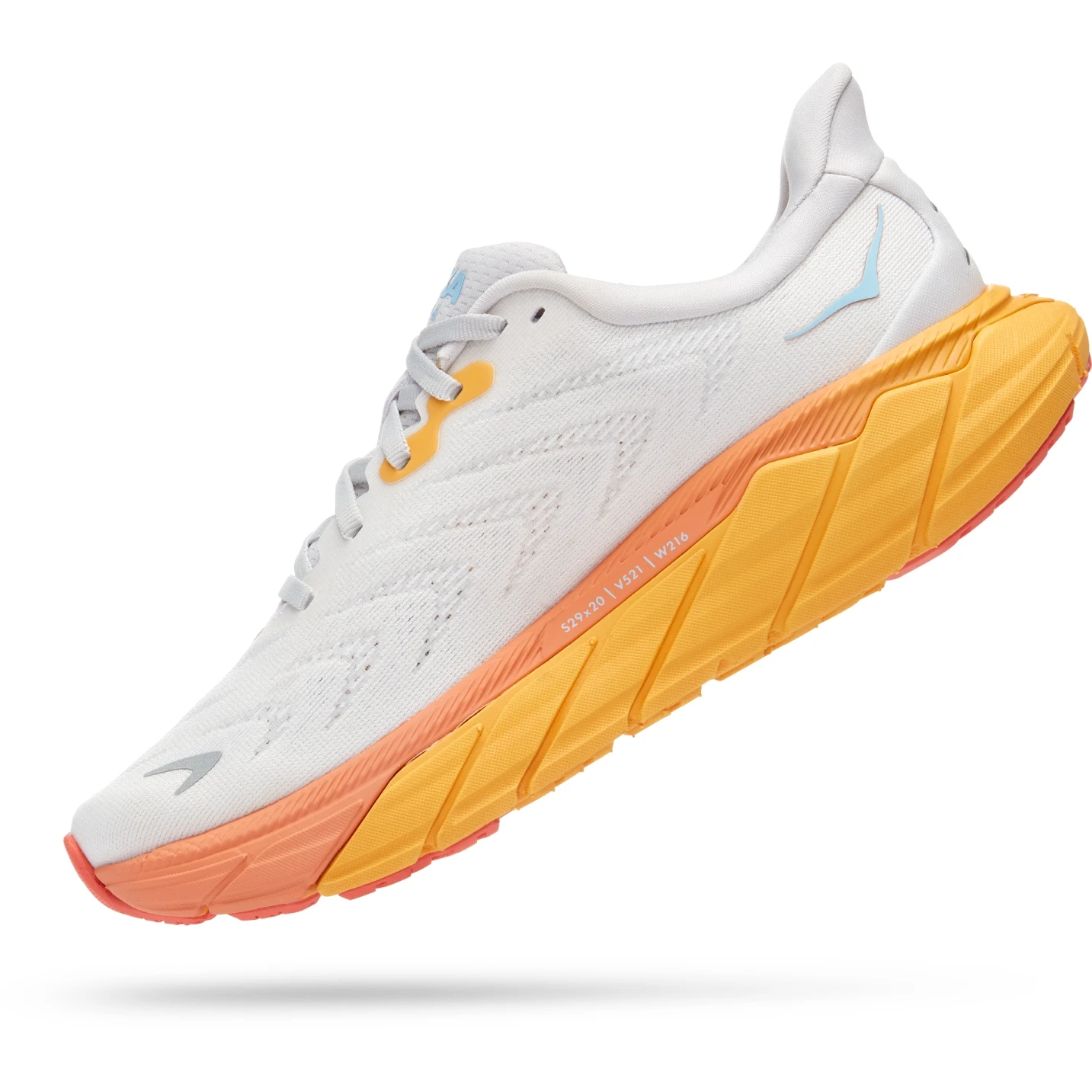 Hoka Arahi 6 Dames Hardloopschoenen - Nimbus Cloud / Blanc De Blanc 4 Hoka Arahi 6 Dames Hardloopschoenen - Nimbus Cloud / Blanc De Blanc - Afbeelding 4