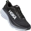 Hoka Bondi 8 Wide Hardloopschoenen Heren - Zwart / Wit