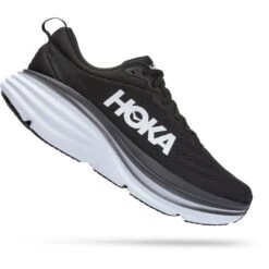 Hoka Bondi 8 Wide Hardloopschoenen Heren - Zwart / Wit 11 Hoka Bondi 8 Wide Hardloopschoenen Heren - Zwart / Wit -Sportserie Winkel hoka bondi 8 running shoes black white 3 1239645