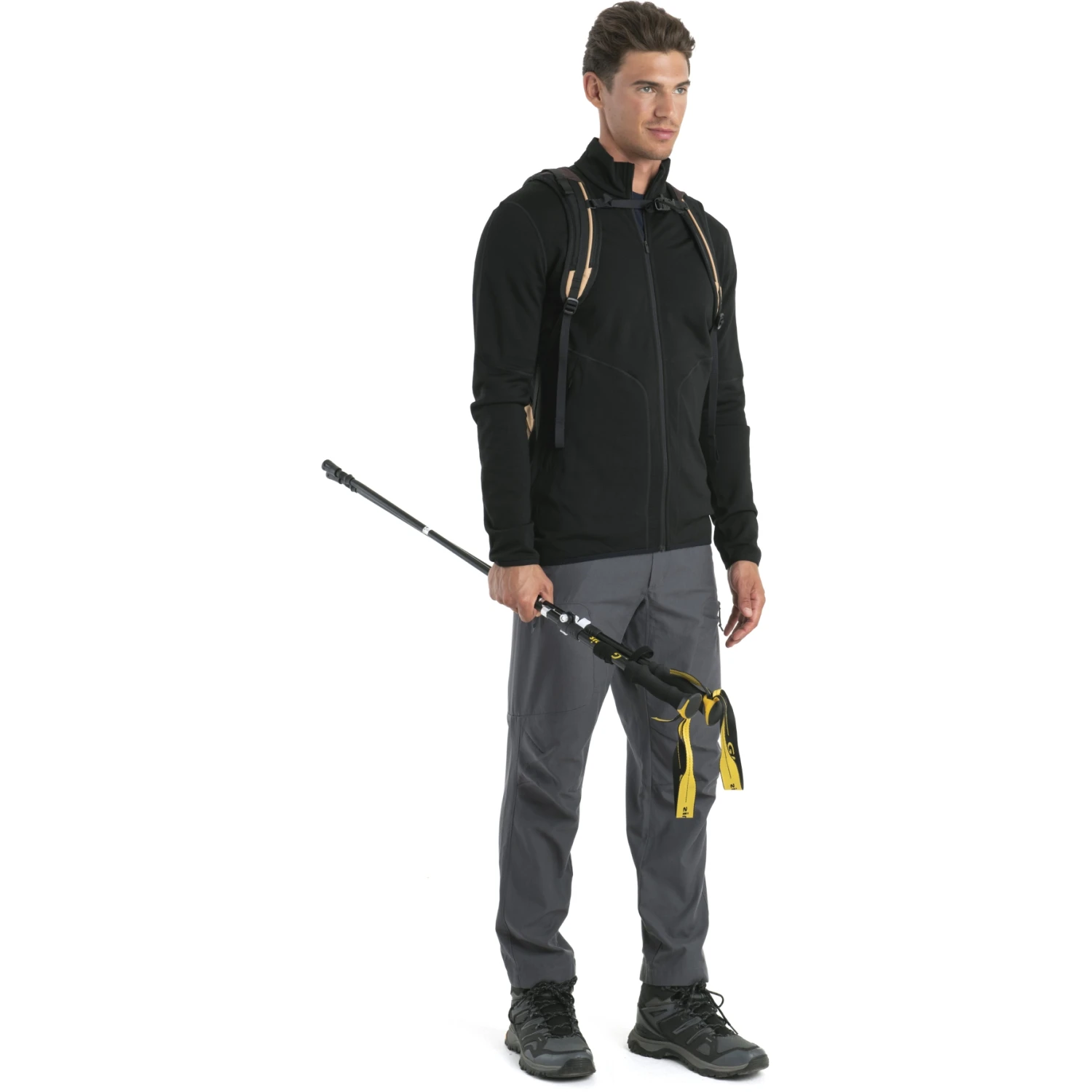 Icebreaker 560 Realfleece™ Elemental II Fleece Jas Heren - Zwart 6 Icebreaker 560 Realfleece™ Elemental II Fleece Jas Heren - Zwart - Afbeelding 6