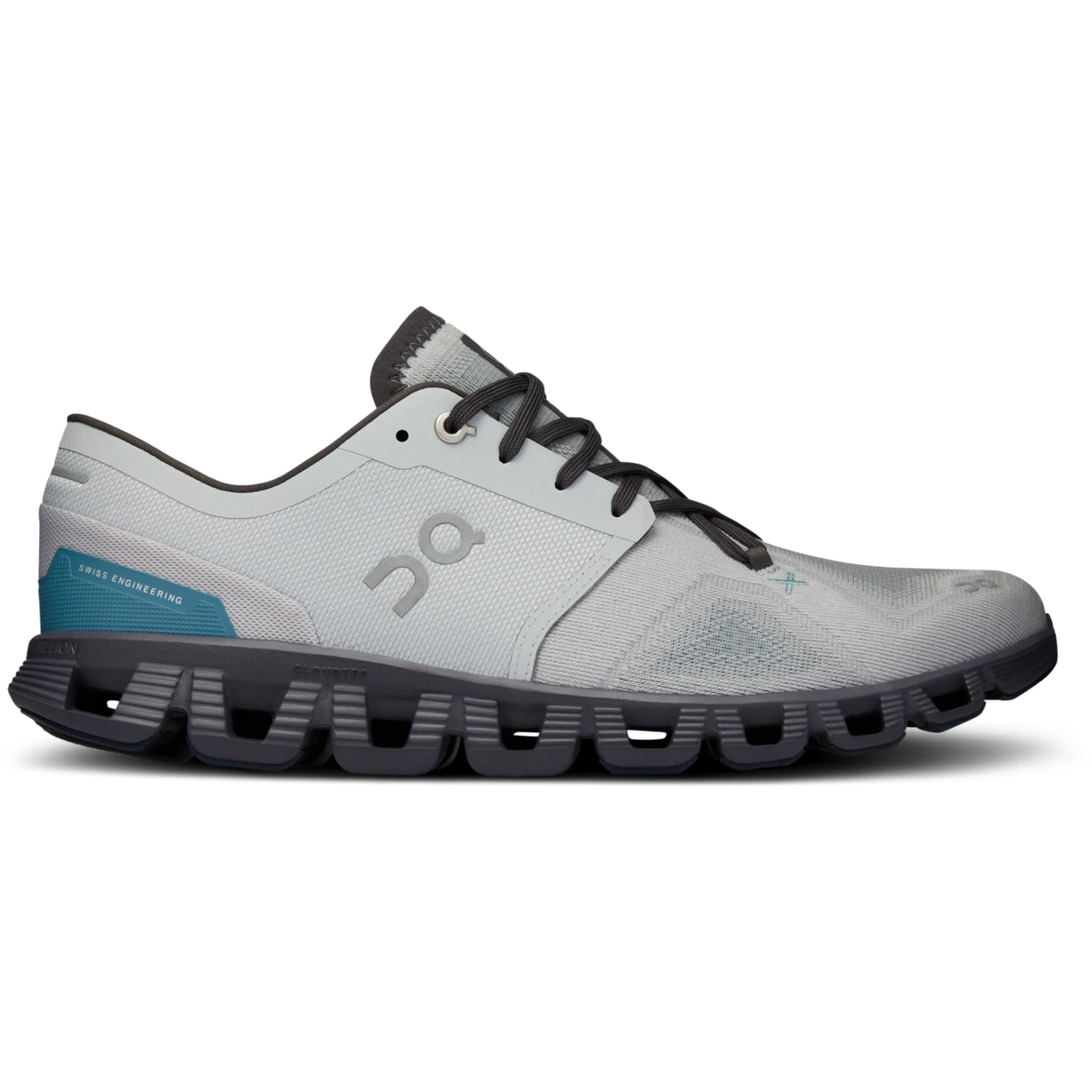 On Running On Cloud X 3 Hardloopschoenen - Glacier & Iron 2 On Running On Cloud X 3 Hardloopschoenen - Glacier & Iron - Afbeelding 2