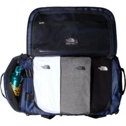 The North Face Base Camp Duffel Reistas - L - Summit Navy/TNF Black -Sportserie Winkel the north face base camp duffel l summit navy tnf black 3 1476133