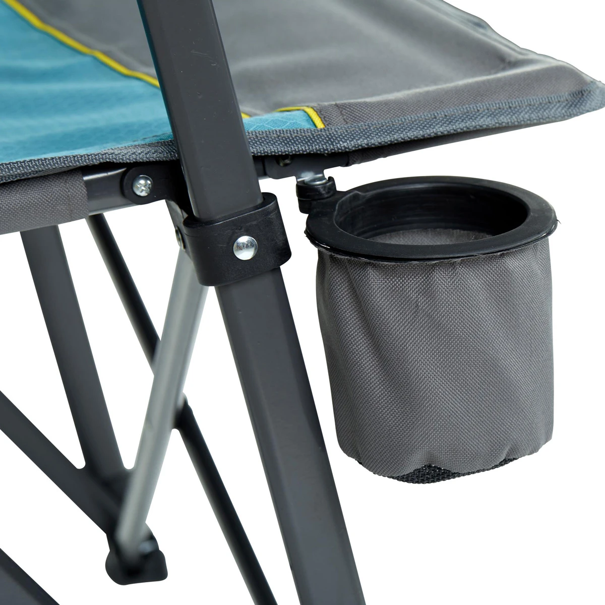 Uquip Becky Folding Chair - Petrol/grey 3 Uquip Becky Folding Chair - Petrol/grey - Afbeelding 3