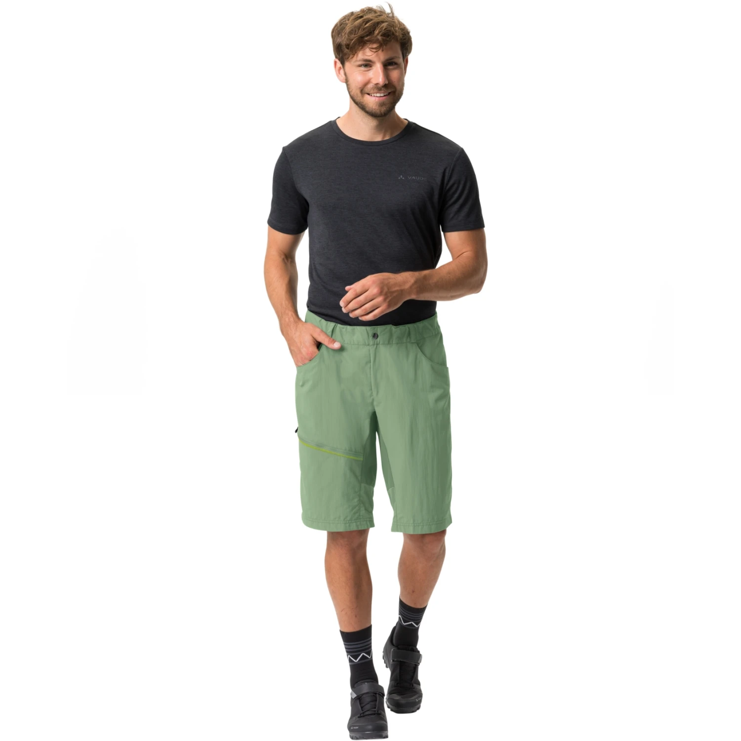 Vaude Men's Tamaro Shorts II - Willow Green 8 Vaude Men's Tamaro Shorts II - Willow Green - Afbeelding 8