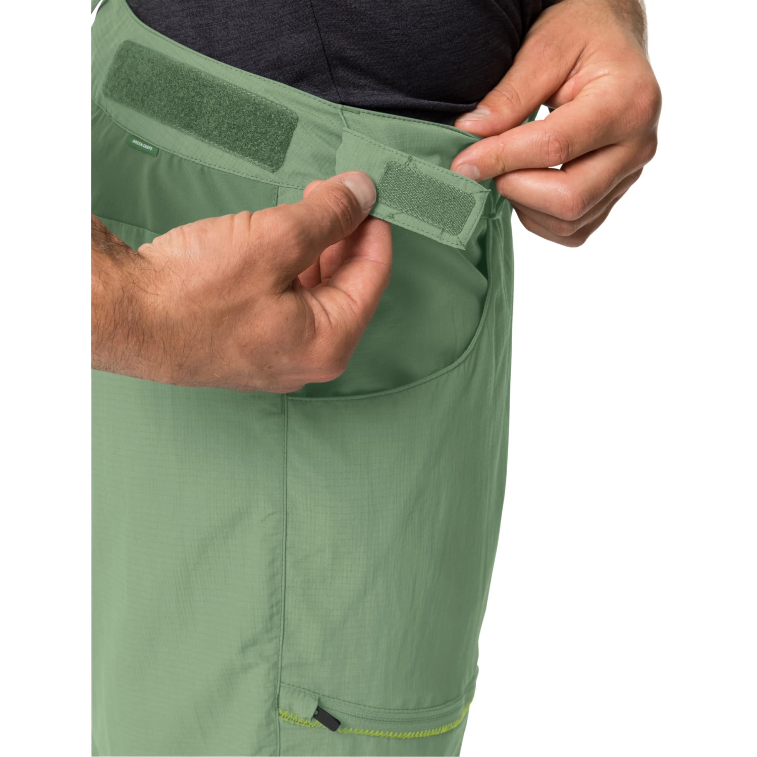 Vaude Men's Tamaro Shorts II - Willow Green 6 Vaude Men's Tamaro Shorts II - Willow Green - Afbeelding 6